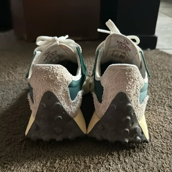 New Balance Green and White Sneakers - Picture 5 of 11